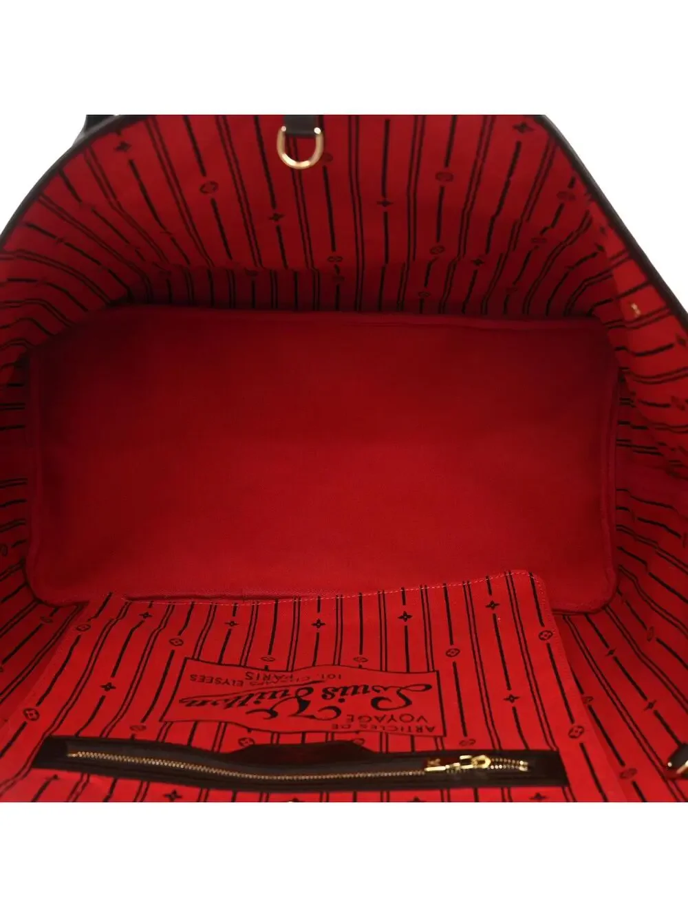 Louis Vuitton Damier Ebene Neverfull Gm #322599L12B